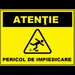 Placuta pericol de impiedicare